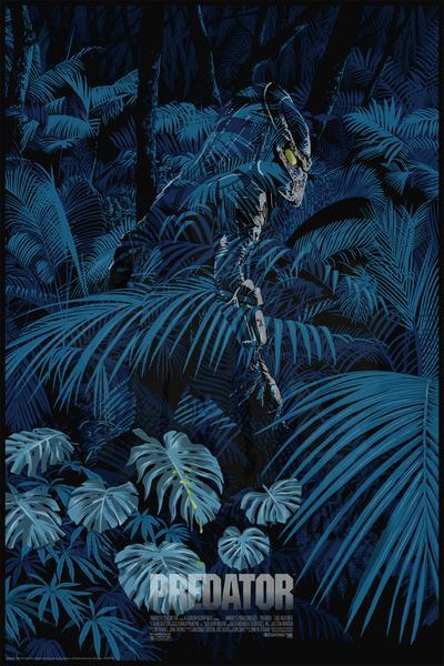 Predator by Raid71, 24" x 36" Screen Print