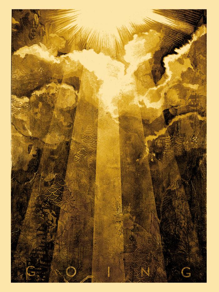 Wayfarin' Stranger by Shepard Fairey, 18" x 24" Screen Print