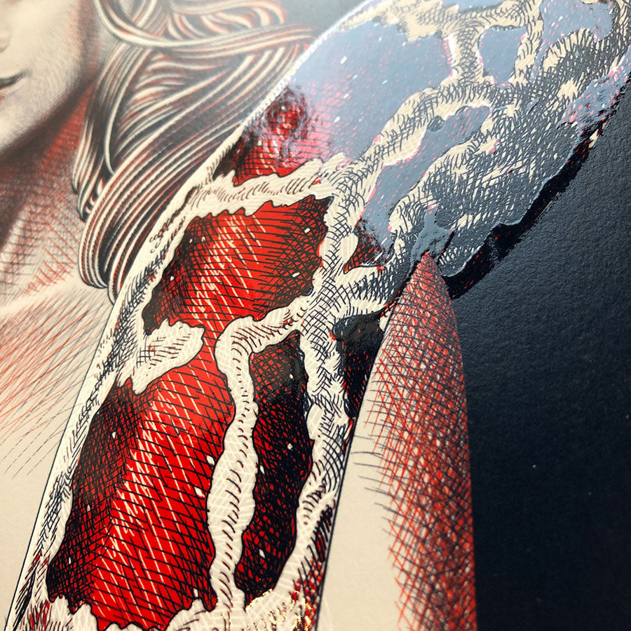 Tool Berlin 2001 by Alex Wezta, 20" x 28" Fine Art Giclee with Spot Varnish