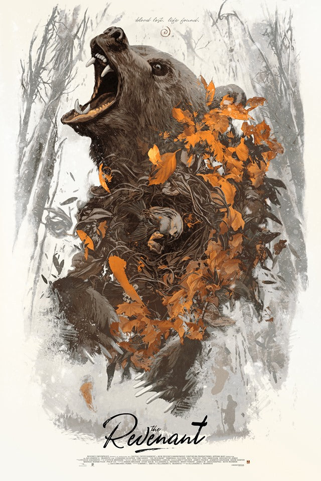 The Revenant by AJ Frena, 24" x 36" Screen Print
