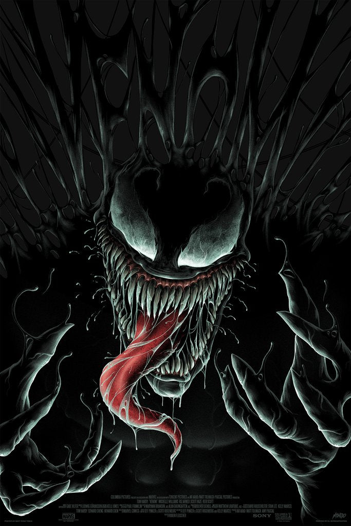 Venom by Matt Ryan Tobin, 24" x 36" Screen Print