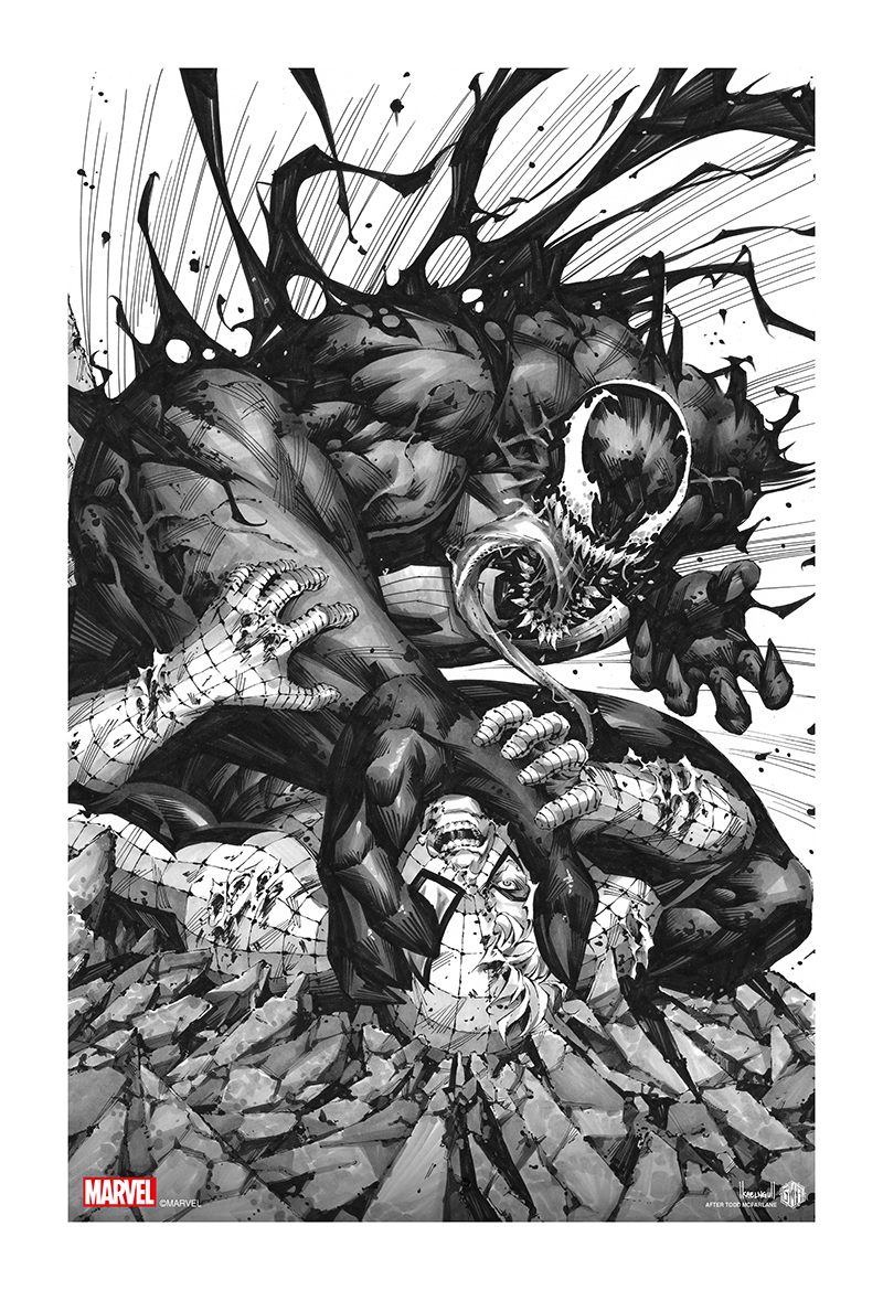 Venom #25 by Kael Ngu, 13" x 19" Fine Art Giclee