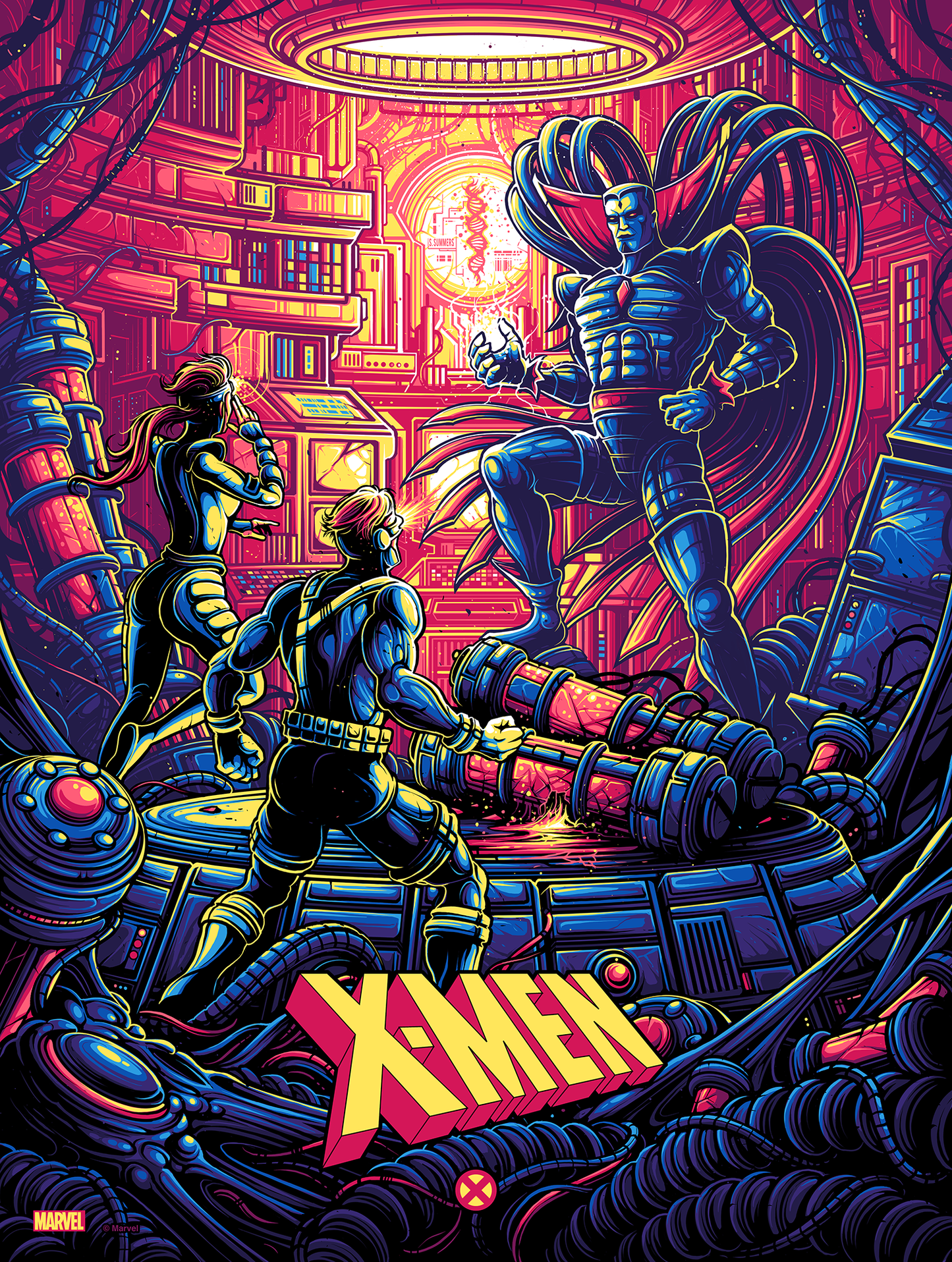 X-Men (set) by Dan Mumford, 18" x 24" Fine Art Giclee