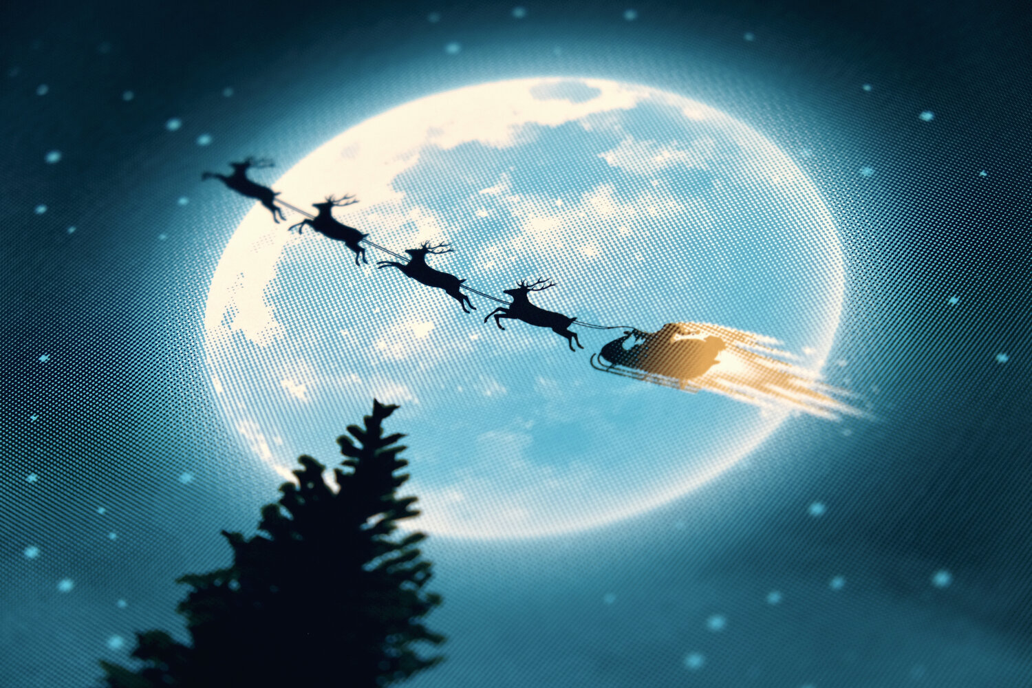 National Lampoon's Christmas Vacation (Art Variant) by DKNG, 24" x 18" Screen Print