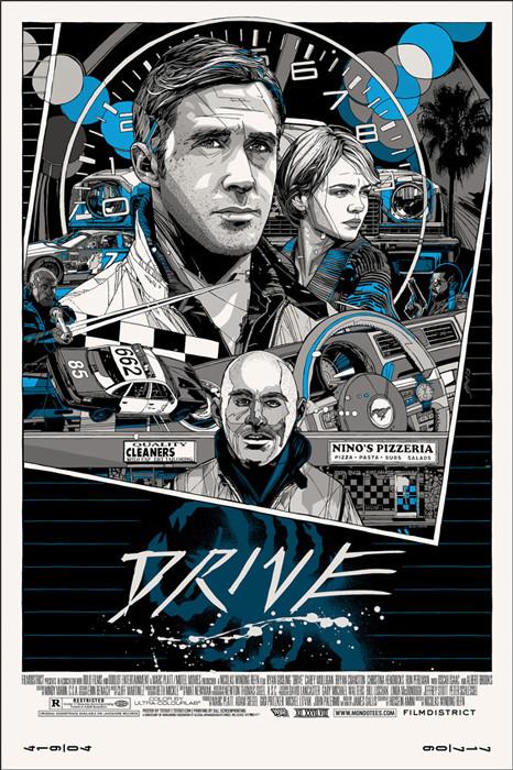 Drive (Variant) by Tyler Stout, 24" x 36" Screen Print