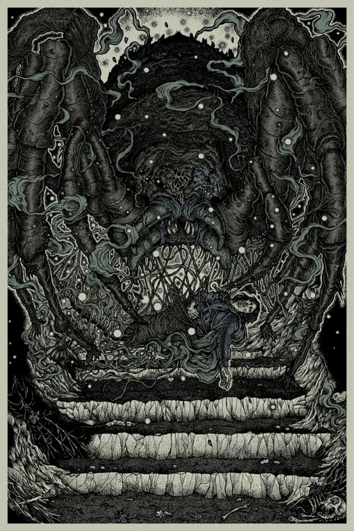 The Lord of the Rings: The Return of the King (blue) by Richey Beckett, 24" x 36" Screen Print