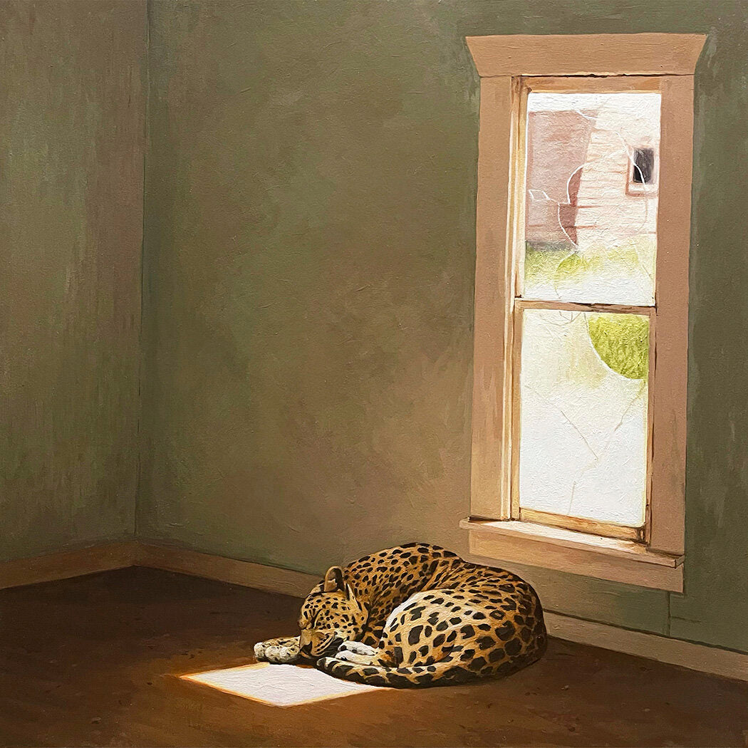 Sunspot by Josh Keyes, 10" x 10" Fine Art Giclee