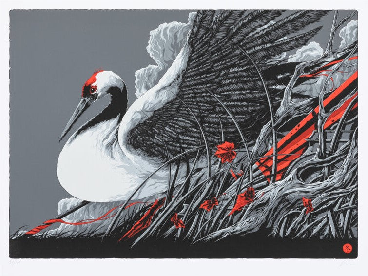 Aki by Ken Taylor, 24" x 18" Screen Print