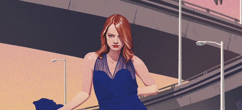 La La Land by Stan & Vince, 36" x 24" Screen Print