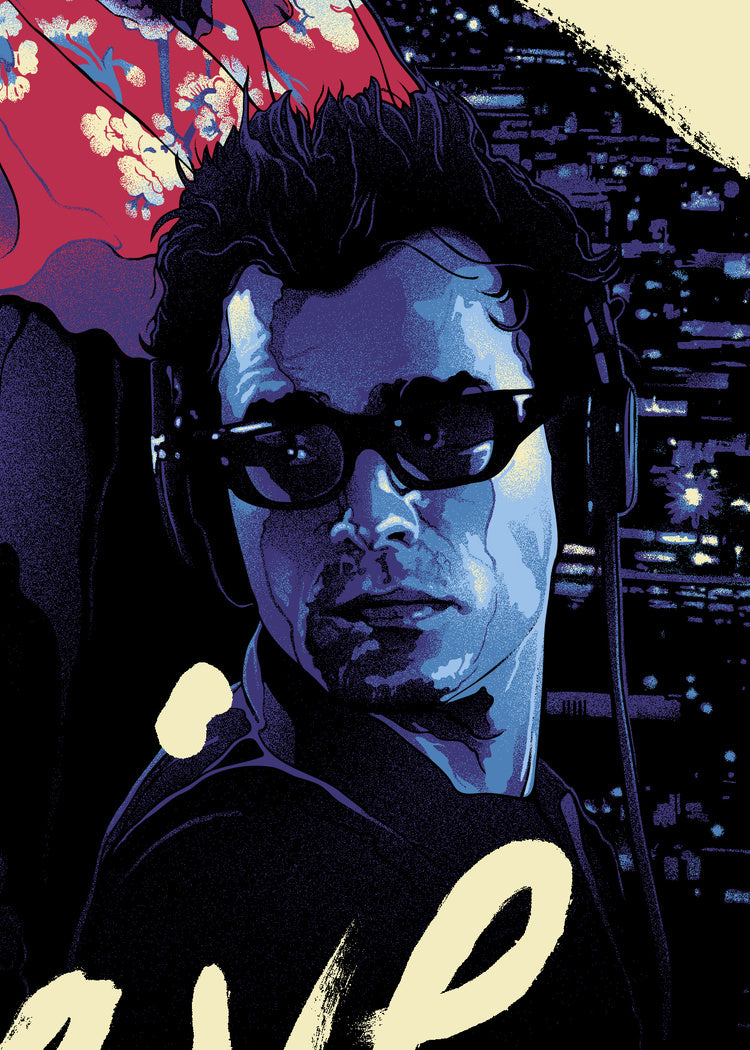 Mulholland Drive by Gabz, 24" x 36" Screen Print