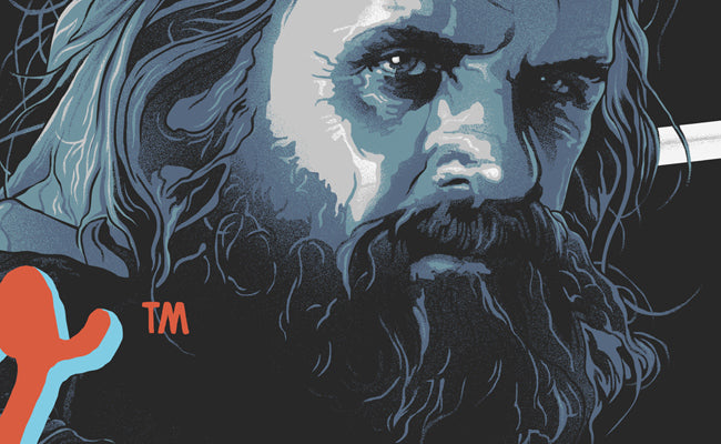 The Mask of Zorro by Gabz, 24" x 36" Screen Print