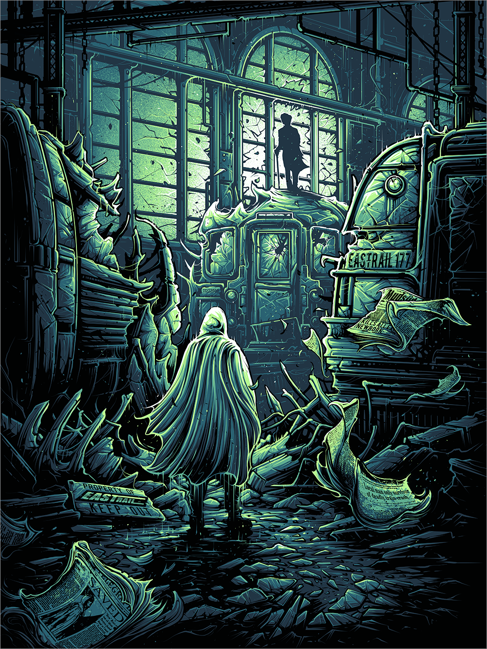 Unbreakable by Dan Mumford, 18" x 24" Screen Print