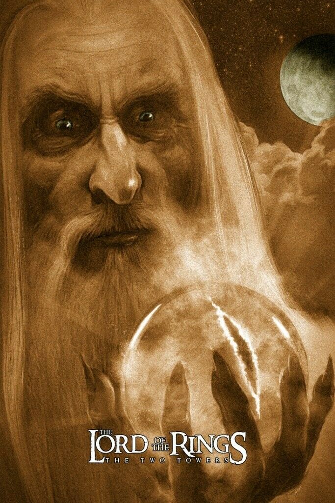 The Lord of the Rings: The Two Towers by Richard Hilliard, 24" x 36" Screen Print