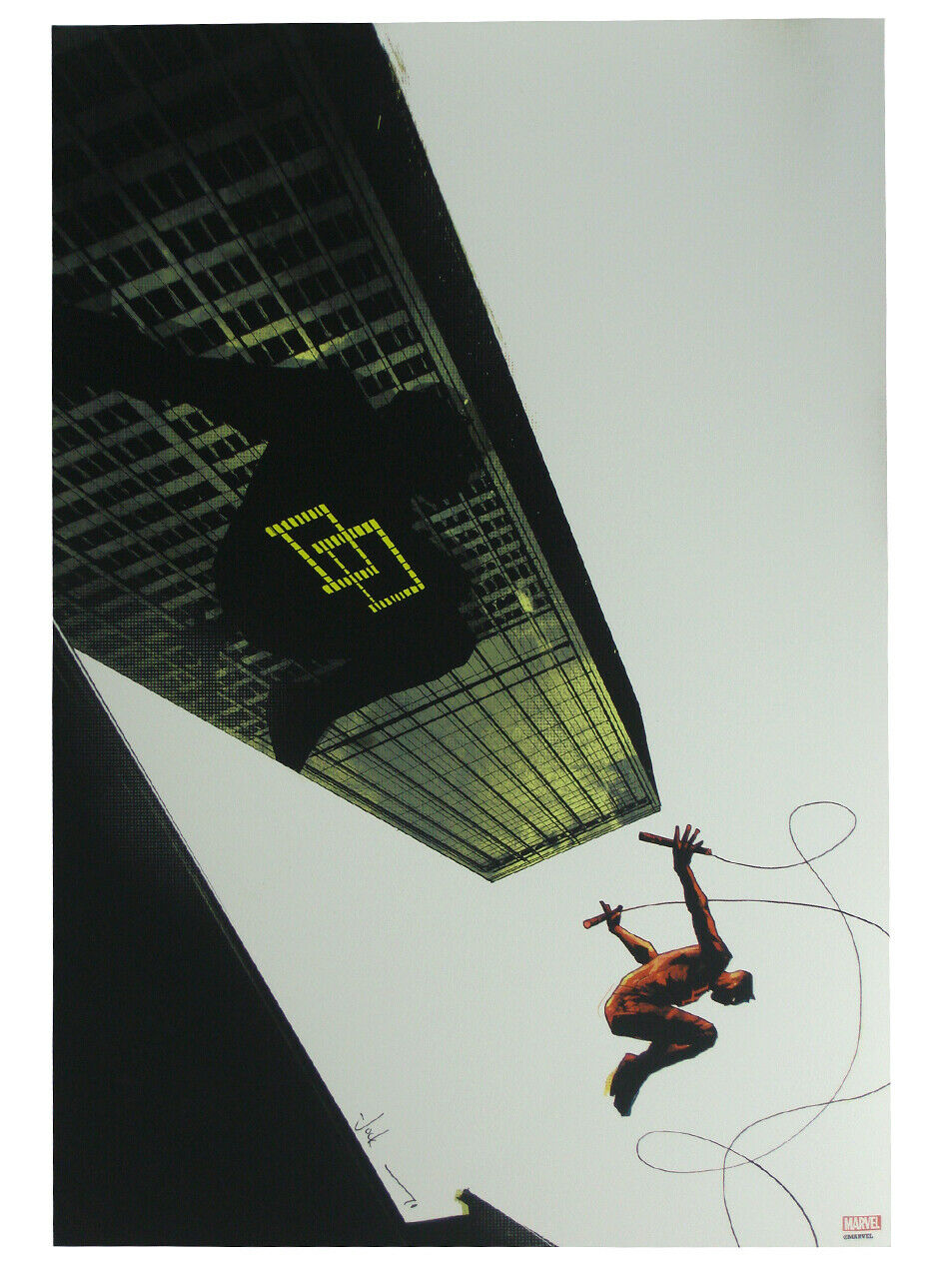Daredevil: Reborn by Jock, 13" x 19" Fine Art Giclee