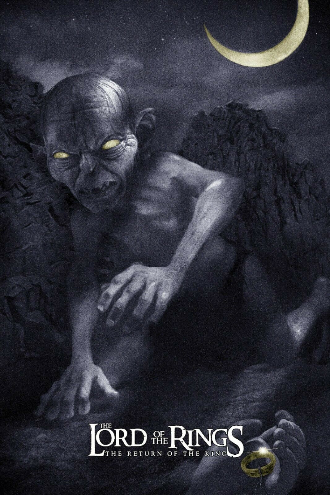 The Lord of the Rings: The Return of the King by Richard Hilliard, 24" x 36" Screen Print