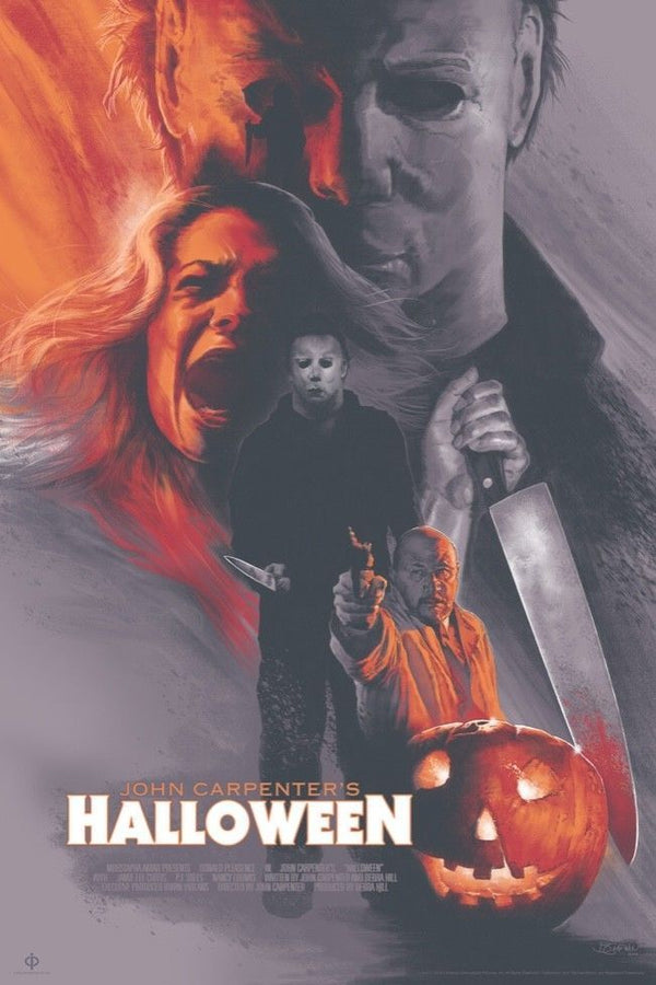 Halloween by Barret Chapman, 24" x 36" Screen Print