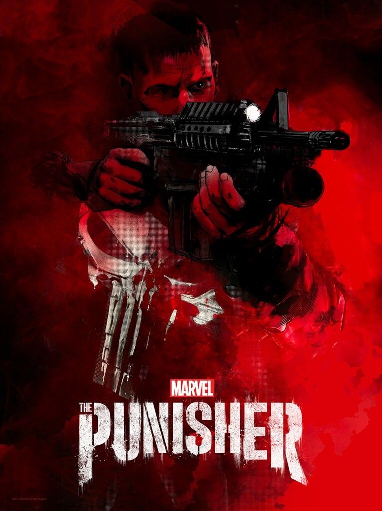 The Punisher by Jock, 18" x 24" Screen Print