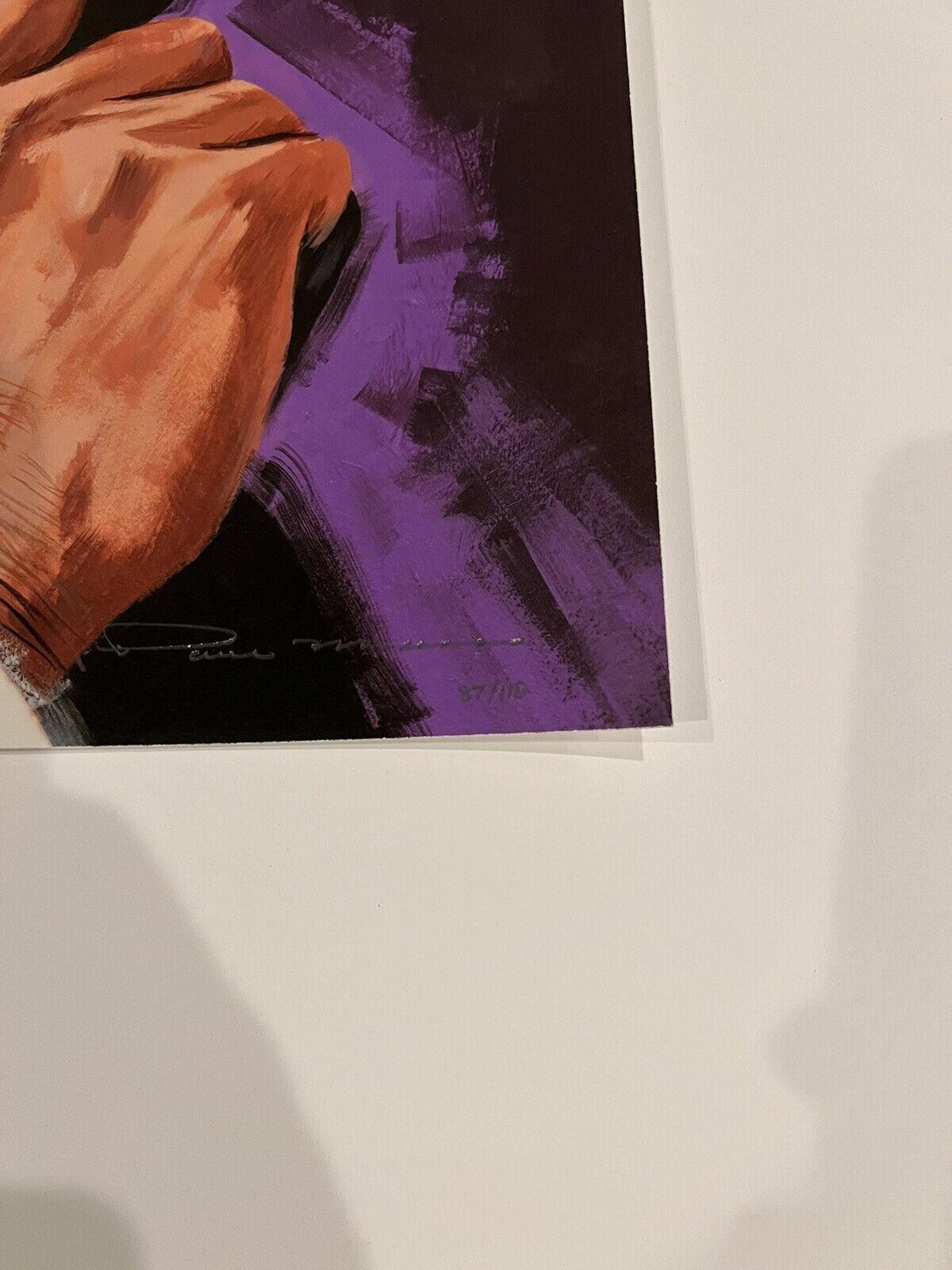 James Bond 007 Sean Connery by Paul Mann, 20" x 16" Fine Art Giclee