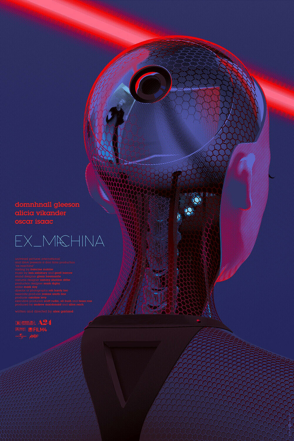 Ex Machina (Variant) by Laurent Durieux, 24" x 36" Screen Print