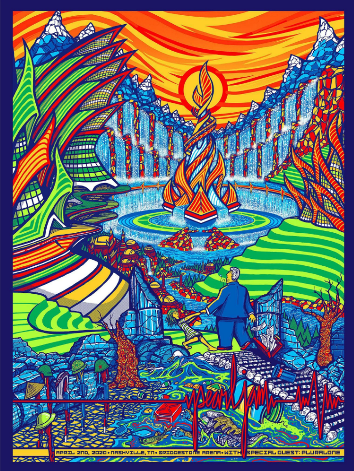 Pearl Jam Nashville 2020 by Brad Klausen