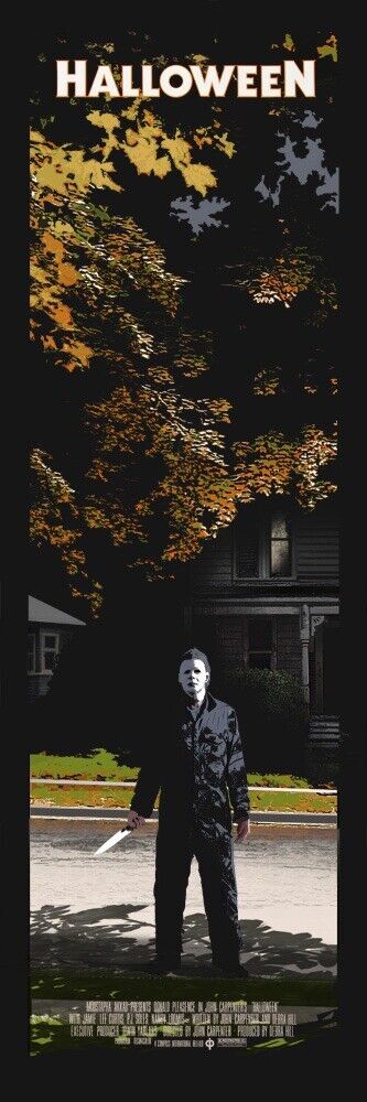 Halloween by JC Richard, 12" x 36" Fine Art Giclee