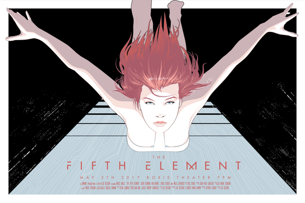 The Fifth Element by Craig Drake, 36" x 24" Screen Print
