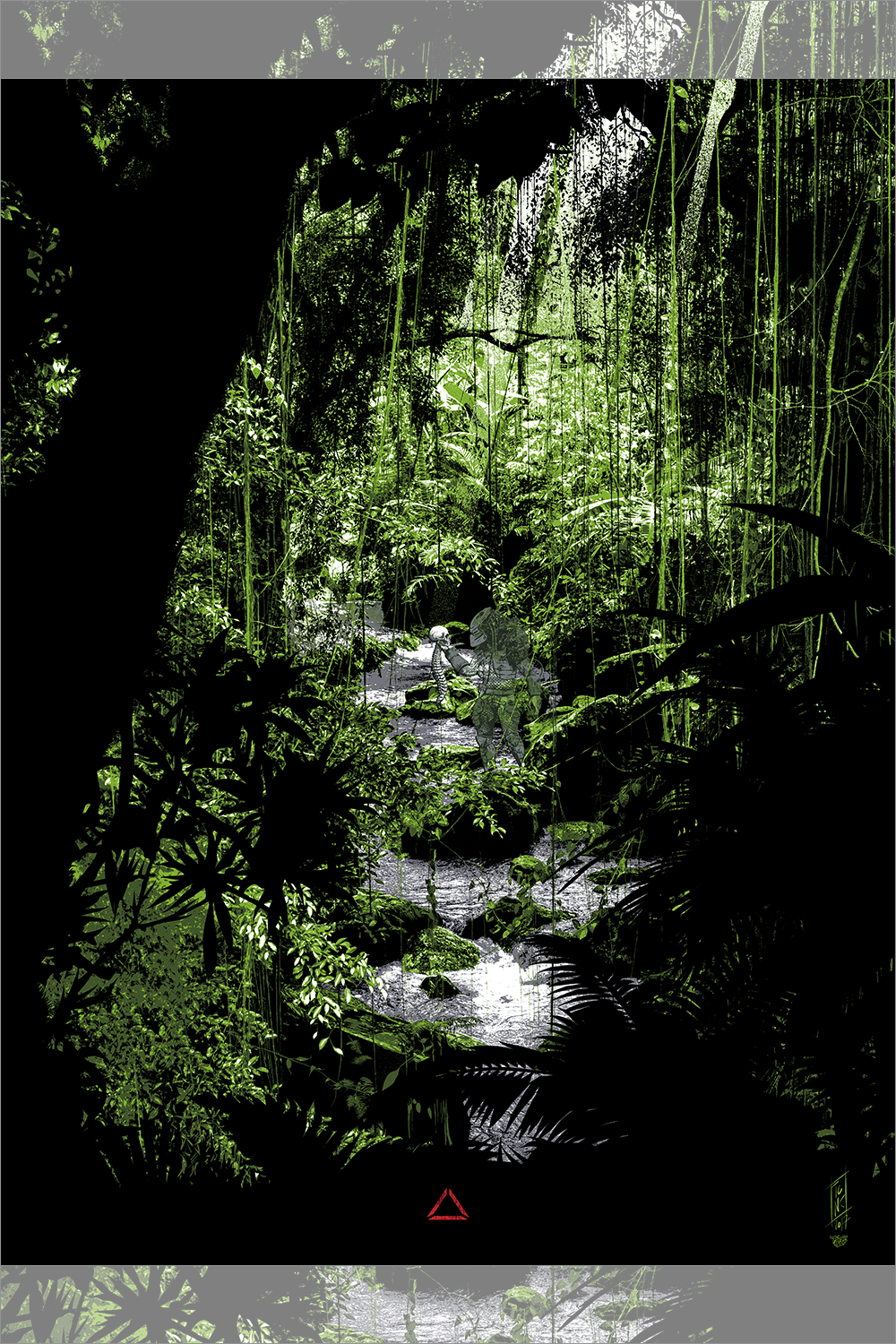 Predator by Tsuchinoko, 18" x 24" Screen Print