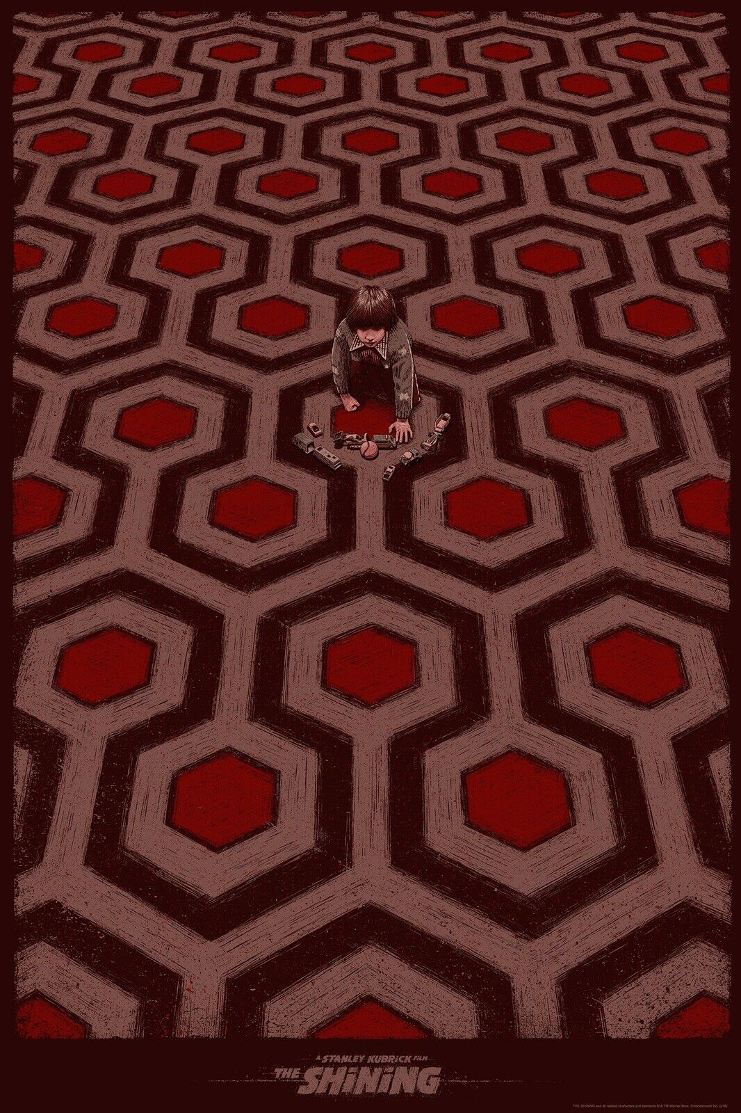 The Shining (variant) by Bartosz Kosowski, 24" x 36" Screen Print