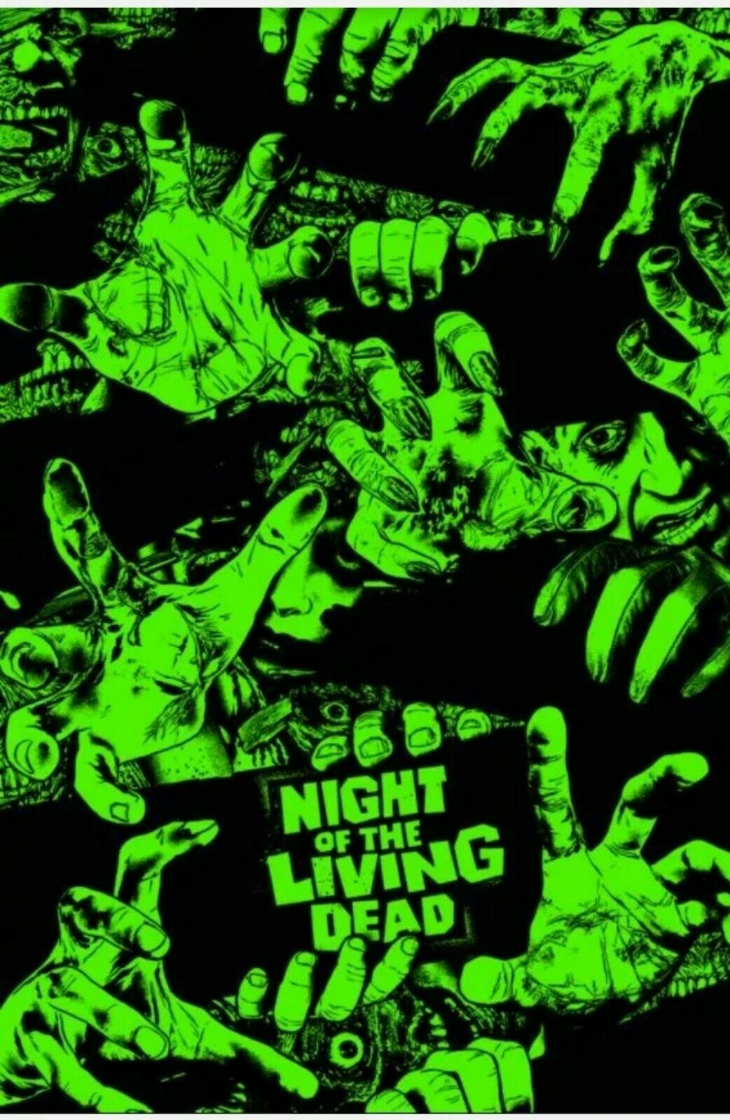 Night of the Living Dead (GID) by Anthony Petrie, 24" x 36" Screen Print