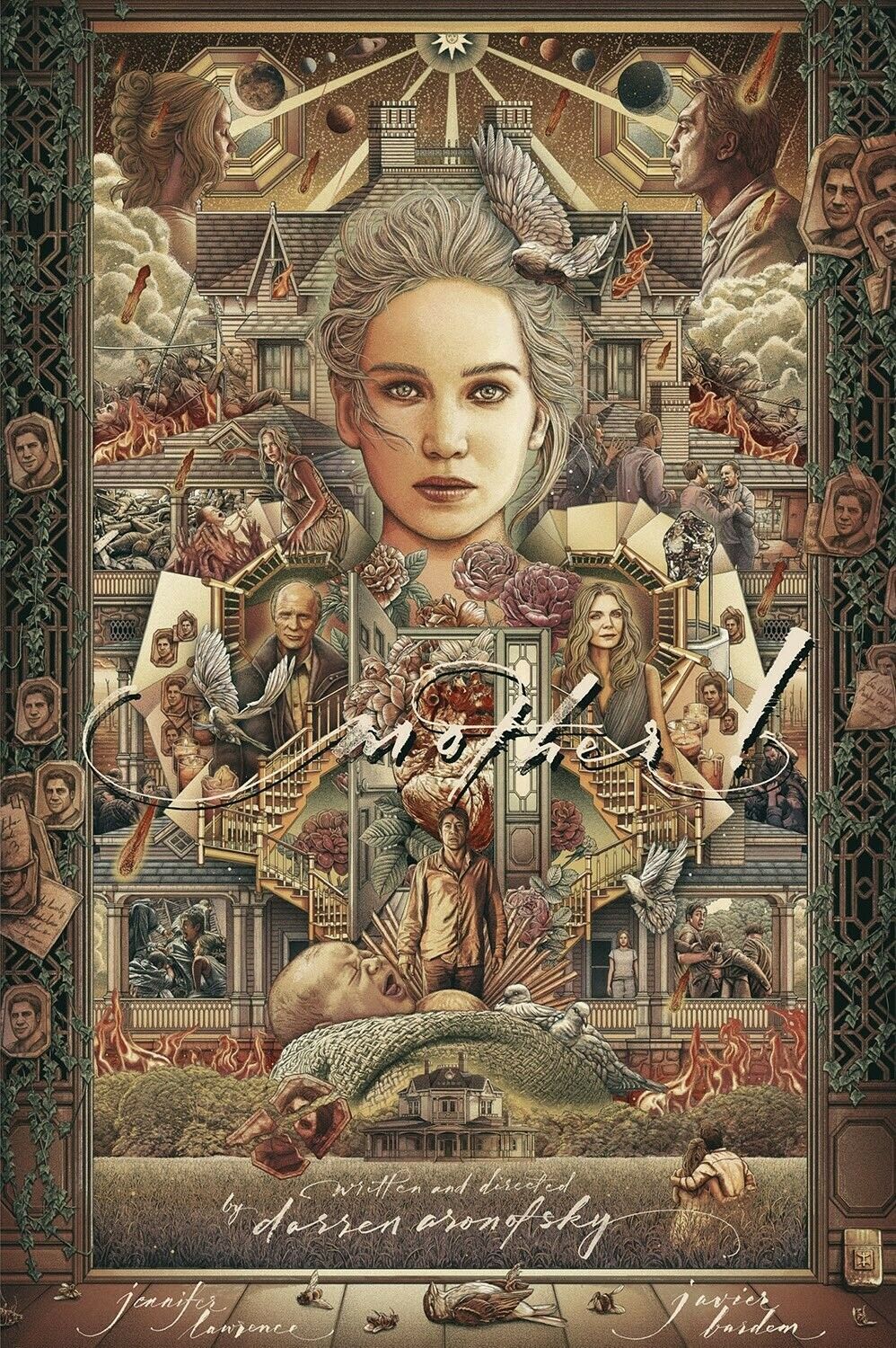 Mother! by Ise Ananphada, 24" x 36" Screen Print