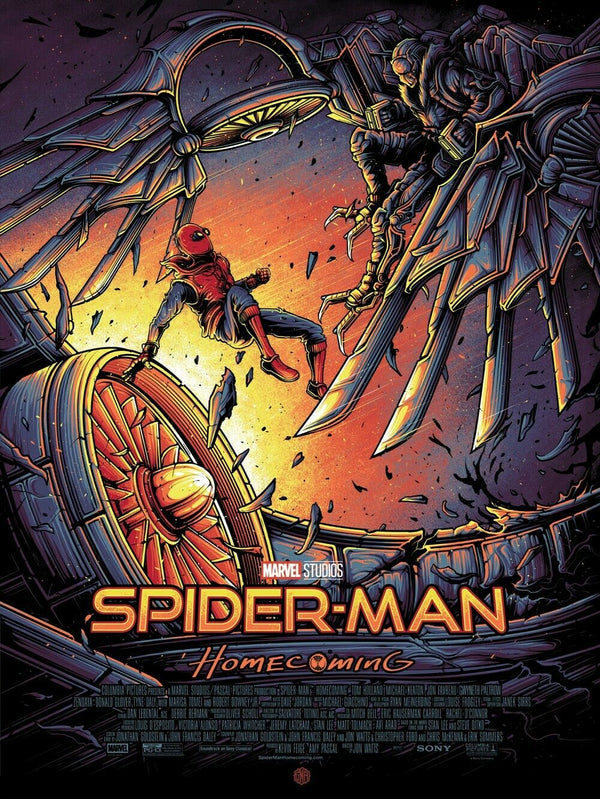 Spider-Man: Homecoming by Dan Mumford, 18" x 24" Screen Print