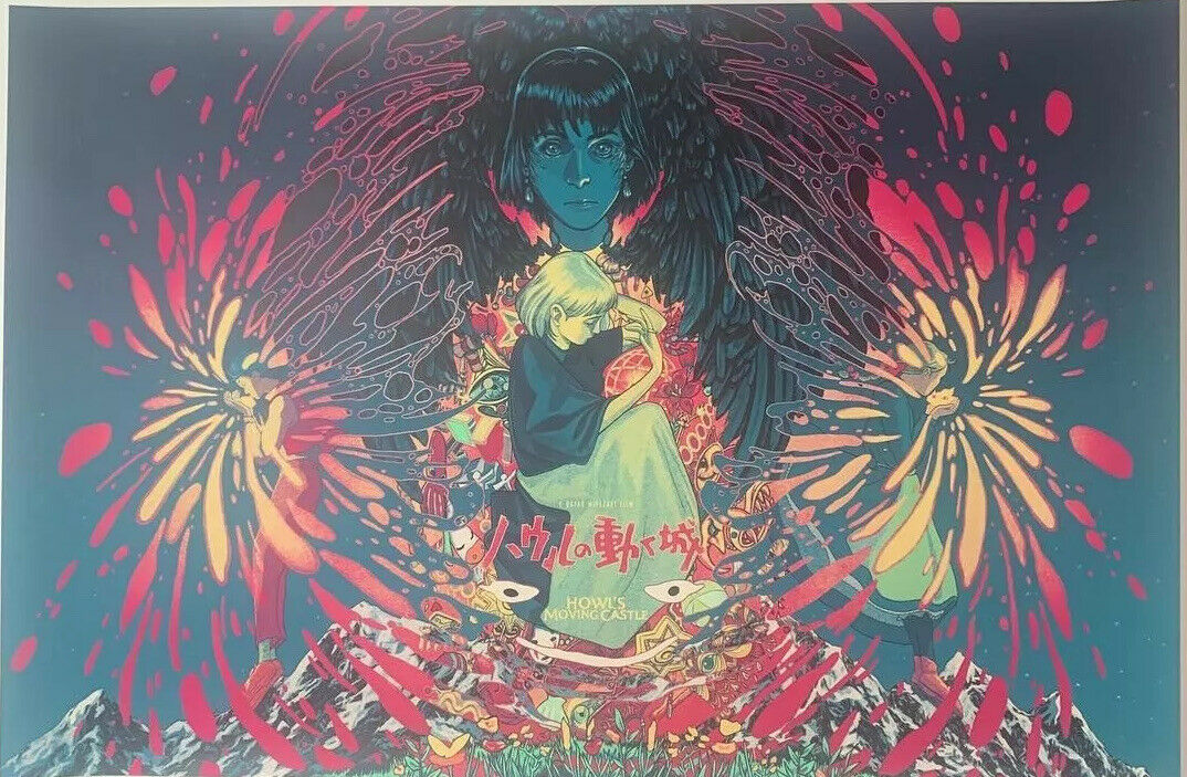 Howl's Moving Castle by Nimit Malavia, 36" x 24"