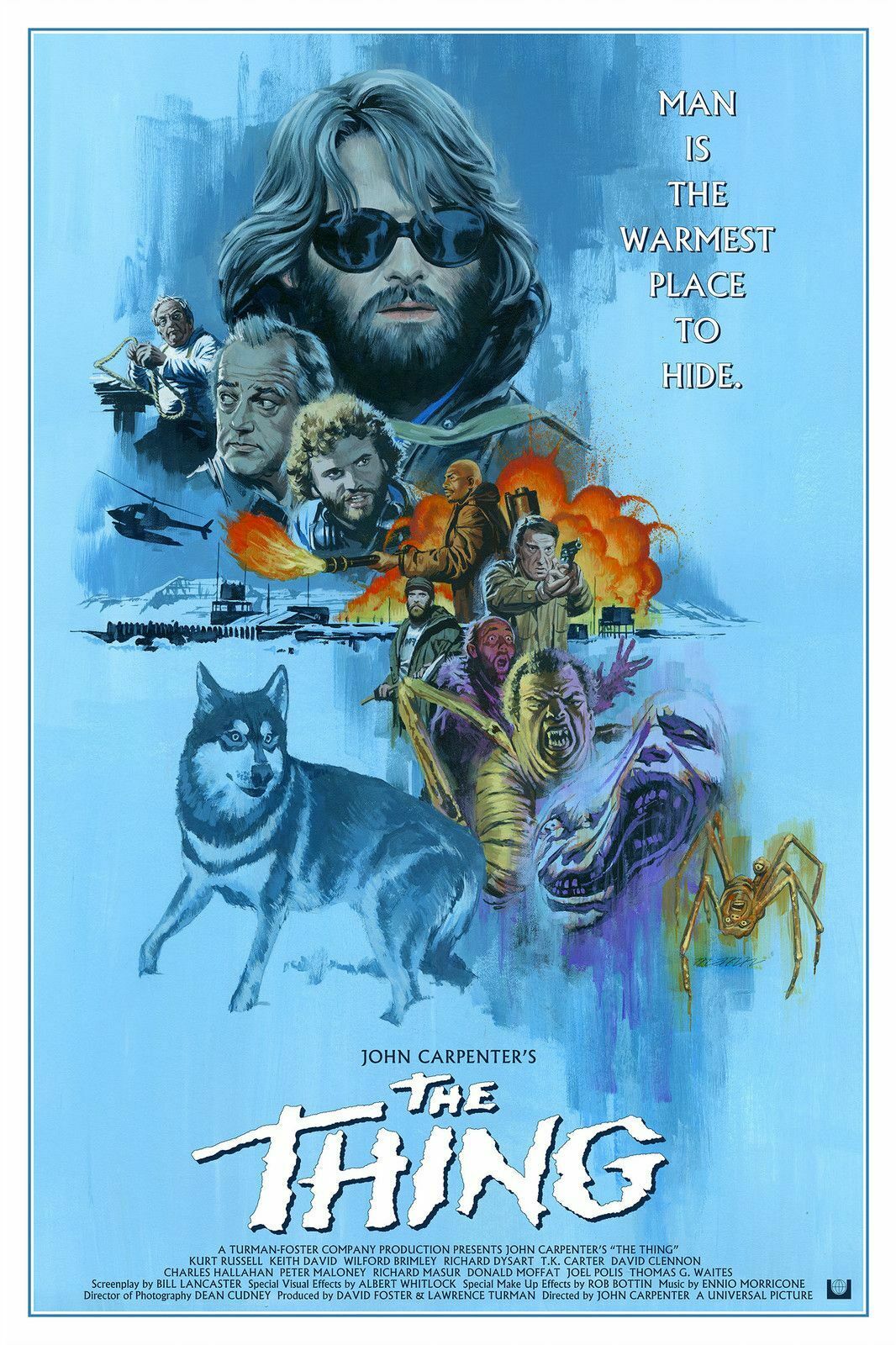 The Thing by Paul Mann, 24" x 36" Screen Print