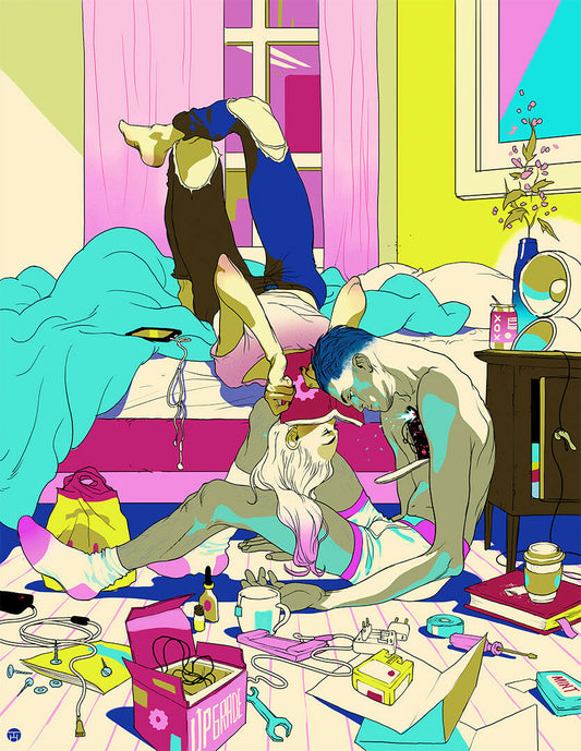 Source Code by Tomer Hanuka, 13" x 19" Fine Art Giclee