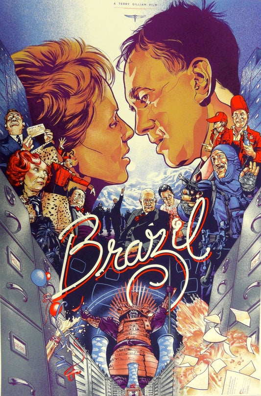 Brazil by Martin Ansin, 24" x 36" Screen Print