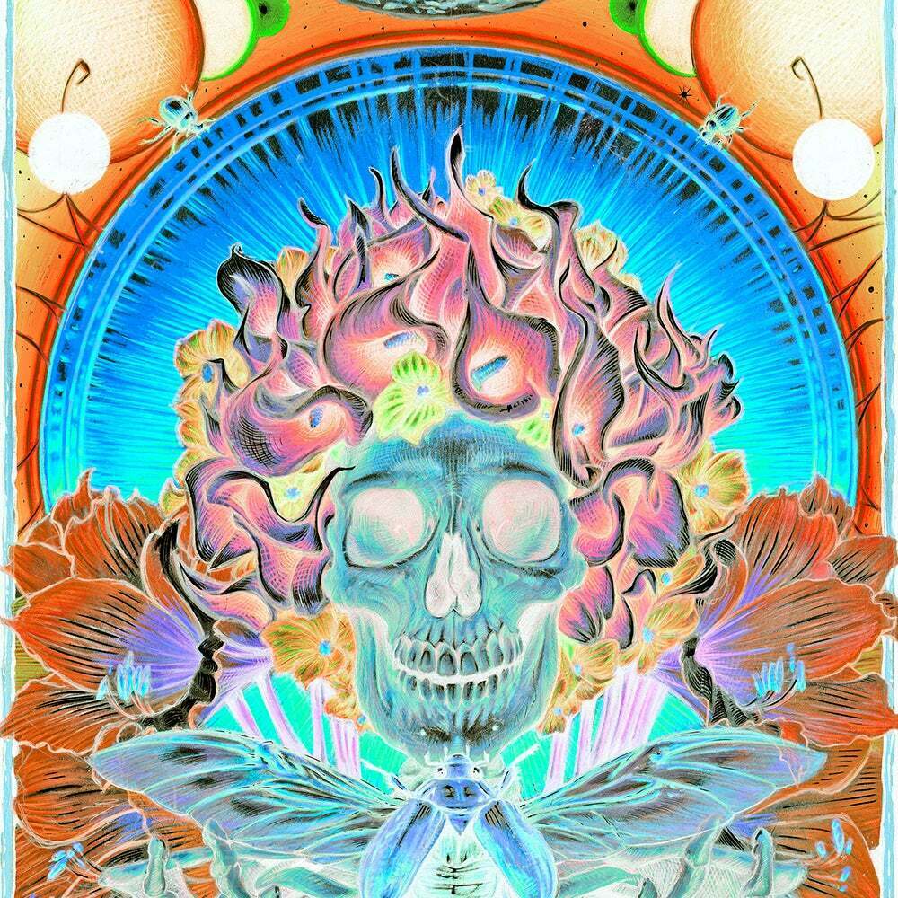 Reverence by AJ Masthay, 7.5" x 7.5" Blotter Paper