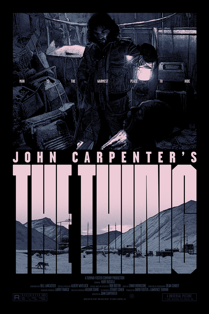 The Thing by Krzysztof Domaradzki, 24" x 36" Screen Print