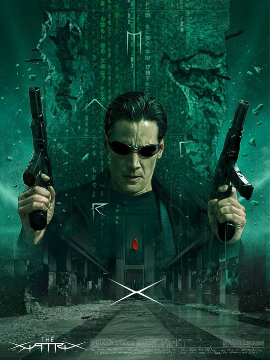 The Matrix by Juan Carlos Ruiz Burgos, 18" x 24" Fine Art Giclee