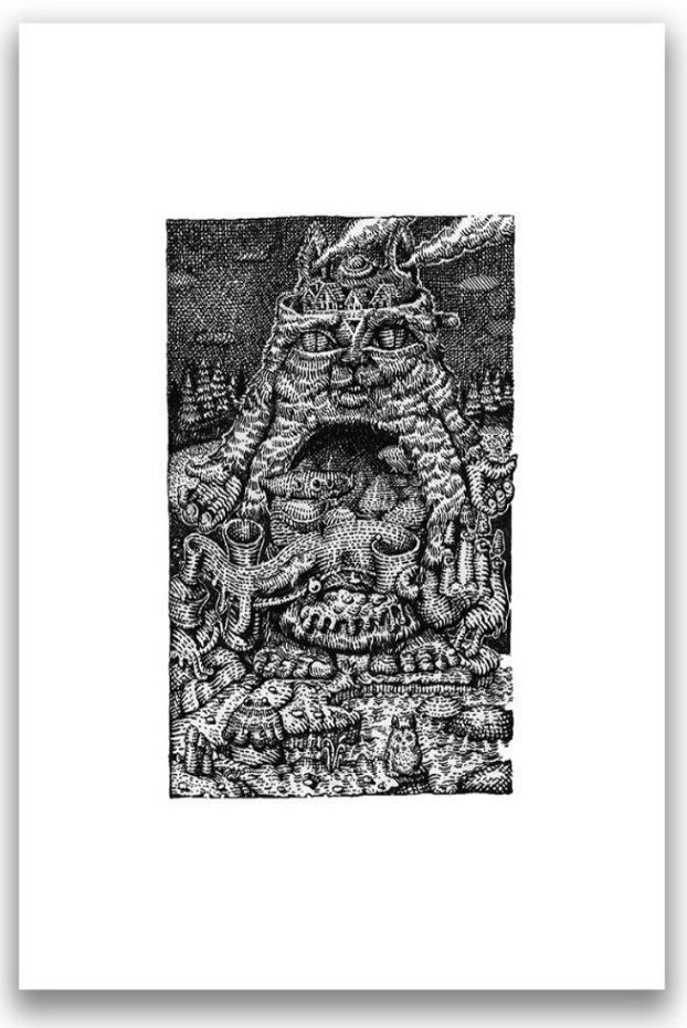 Firmament According to Kittyam by David Welker, 10" x 13" Archival Pigment Print