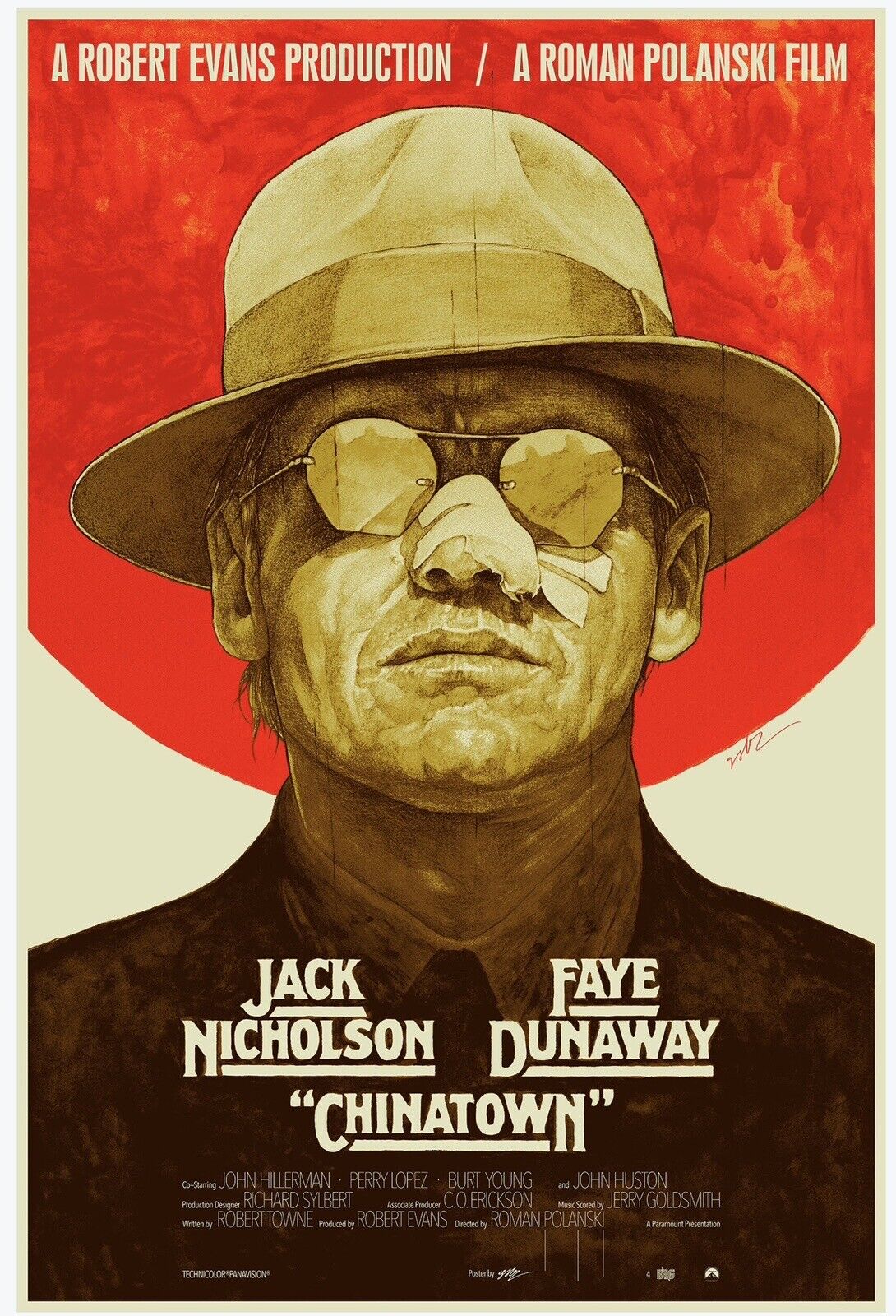 Chinatown (Variant) by Gabz, 24" x 36" Screen Print