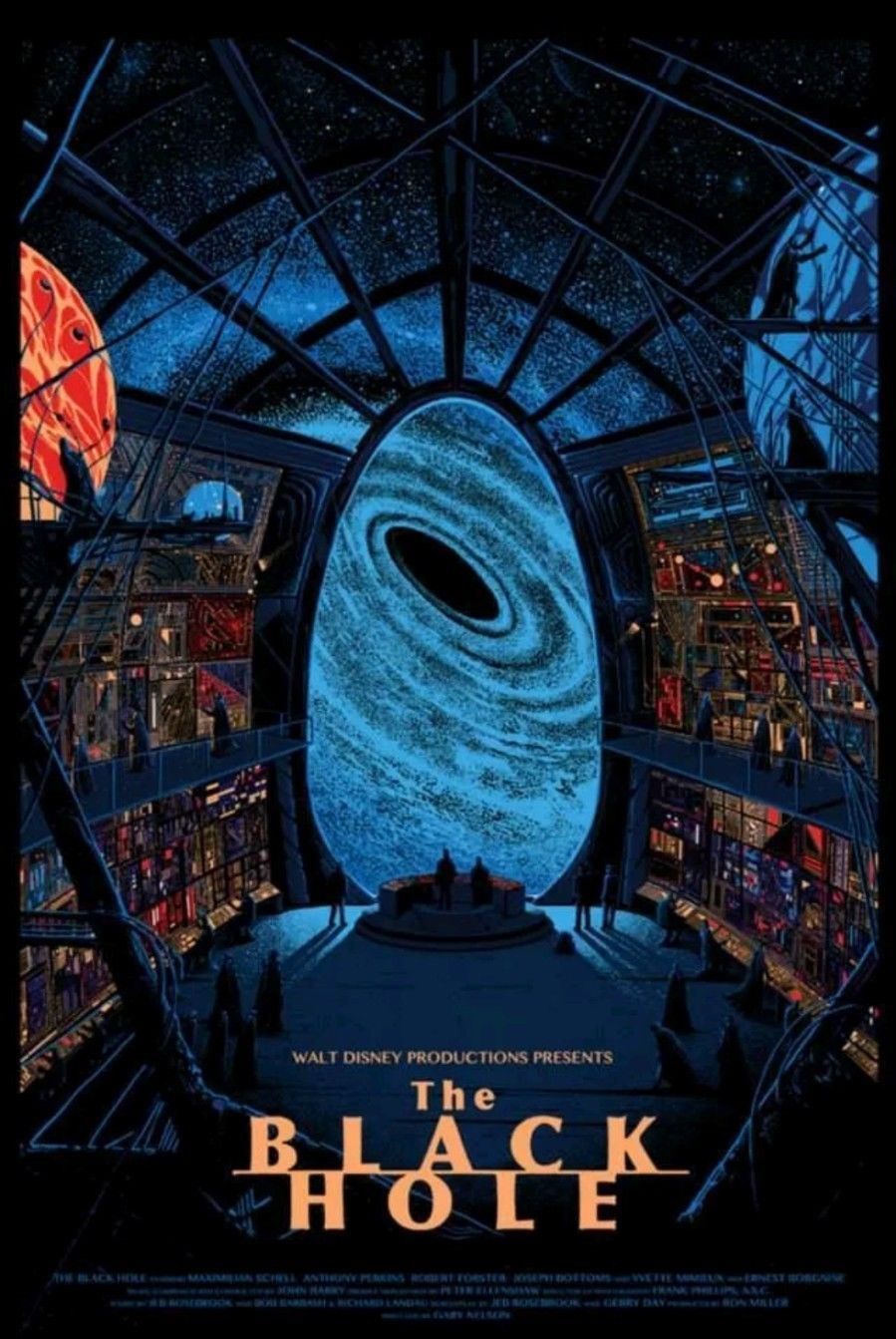 The Black Hole by Kilian Eng, 24" x 36" Screen Print