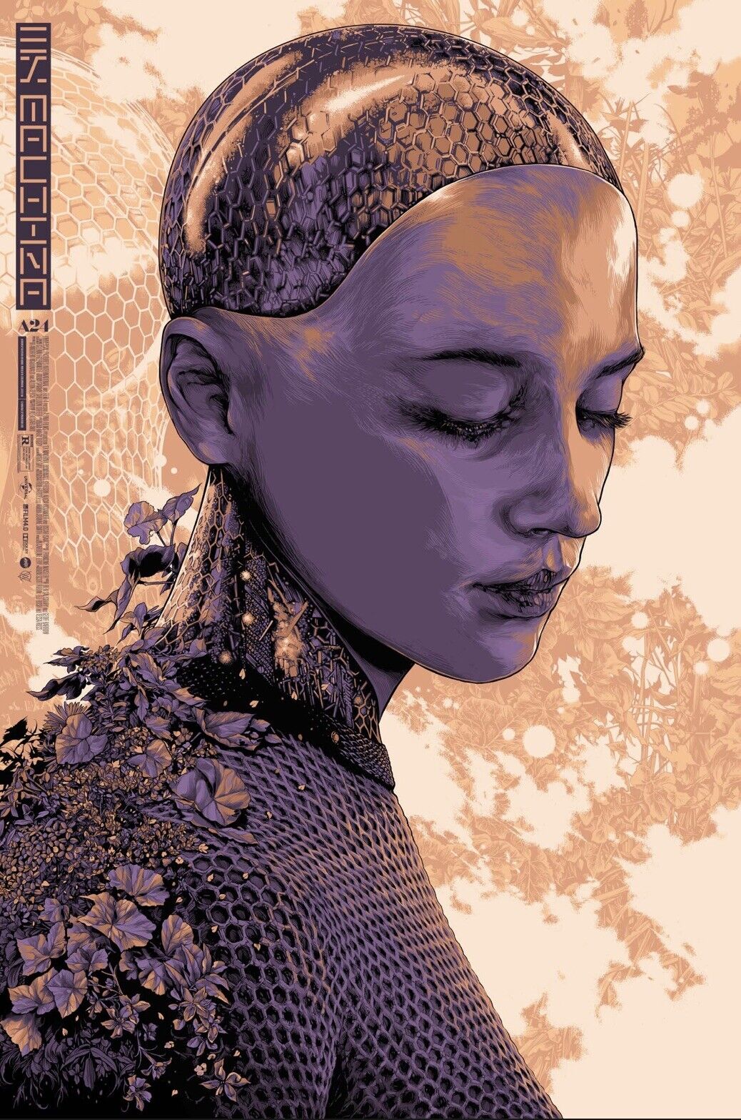 Ex Machina by Ken Taylor, 24" x 36" Screen Print