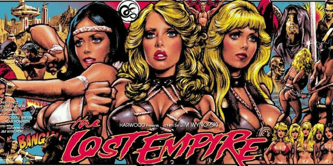 The Lost Empire by Rockin' Jelly Bean, 36" x 18" Screen Print