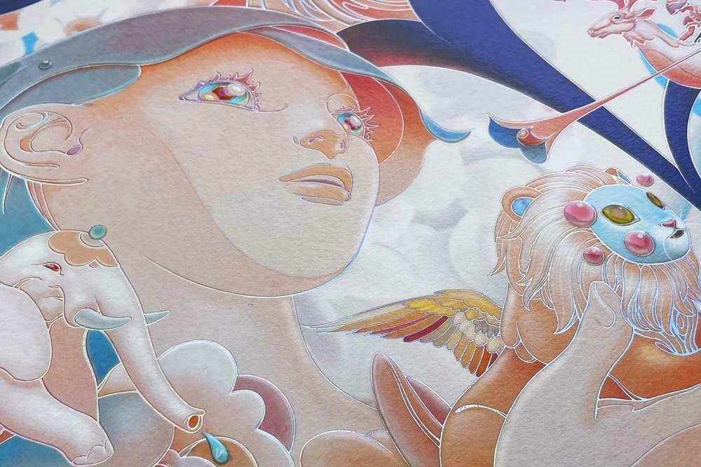 Forager III by James Jean, 23" x 18.5" Fine Art Giclee