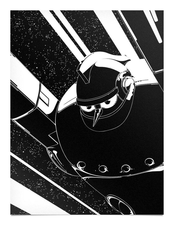 Gigantor by Dylan Rose, 18" x 24" Screen Print