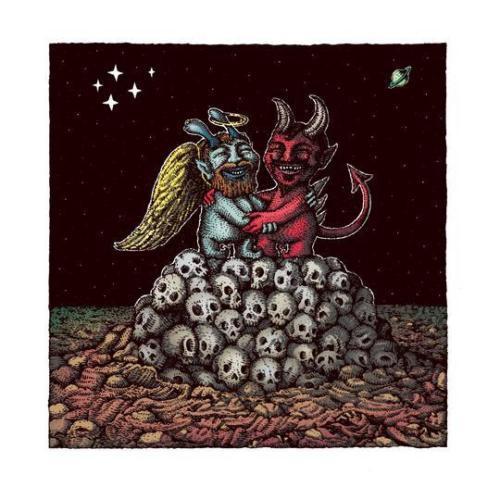 Best Friends Forever by David Welker, 10" x 10" Screen Print