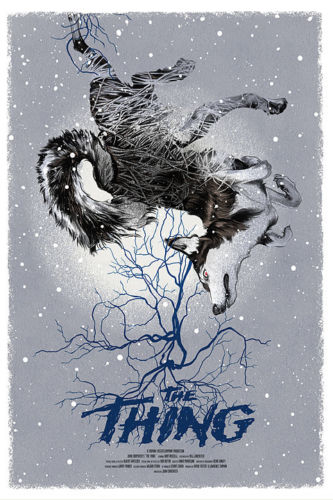 The Thing (nightfall variant) by Greg Ruth, 24" x 36" Screen Print