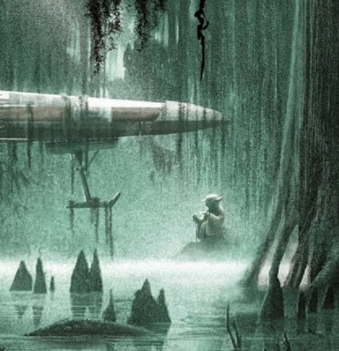 Star Wars: The Empire Strikes Back (The Impossible) by JC Richard, 12" x 36" Screen Print