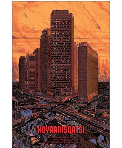 Koyaanisqatsi by Kilian Eng, 24" x 36" Screen Print