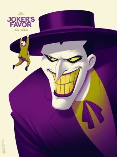 Batman: The Animated Series (Joker's Favor) by Phantom City Creative, 18" x 24" Screen Print